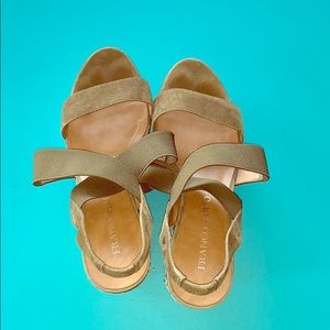 FINAL SALE Franco Sarto wedge sandal size 8 1/2.
